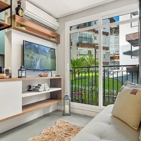Apartamento Aire 1 Dorm By Achei Gramado Exterior photo